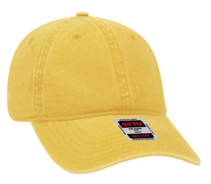 Custom Embroidered Text - Low Profile 'Dad' Hat