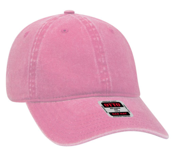 Custom Embroidered Text - Low Profile 'Dad' Hat