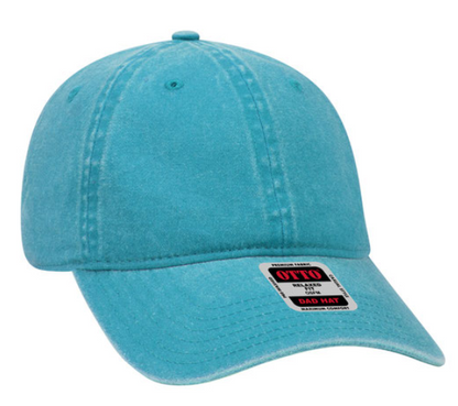 Custom Embroidered Text - Low Profile 'Dad' Hat