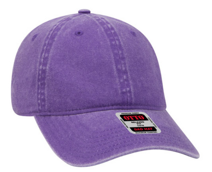 Custom Embroidered Text - Low Profile 'Dad' Hat