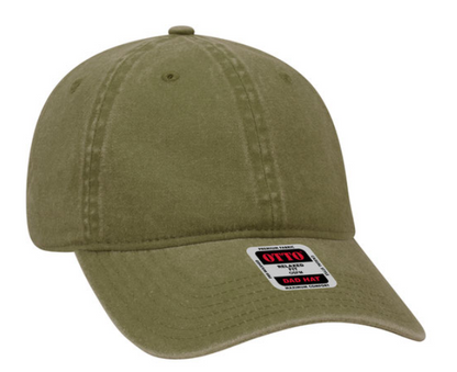 Custom Embroidered Text - Low Profile 'Dad' Hat