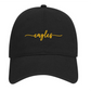 Embroidered Eagles Script - Dad Hat