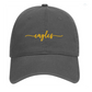 Embroidered Eagles Script - Dad Hat