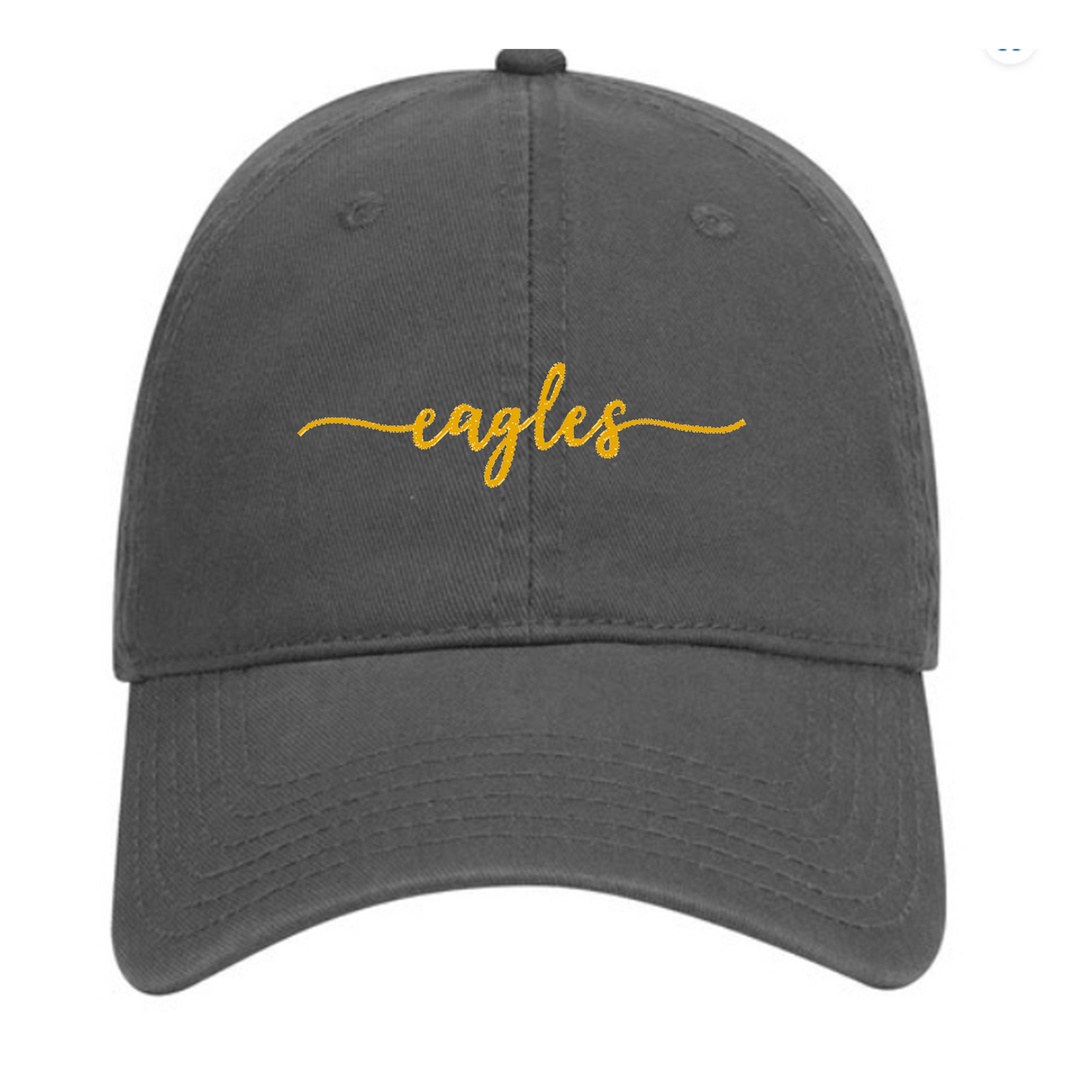 Embroidered Eagles Script - Dad Hat