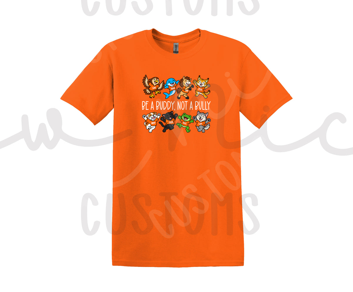 ADULT- FUESD Unity Shirt -Don't Be a Bully, Be a Buddy!