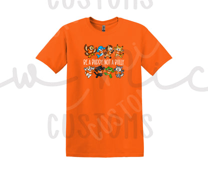 ADULT- FUESD Unity Shirt -Don't Be a Bully, Be a Buddy!