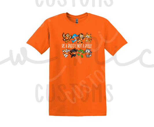 ADULT- FUESD Unity Shirt -Don't Be a Bully, Be a Buddy!