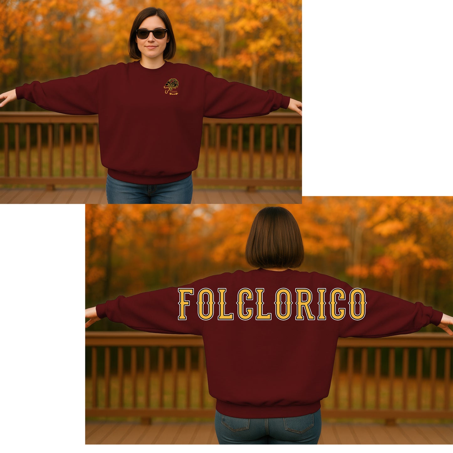 Grupo Folclorico Tlatoani - Unisex Shoulder Design