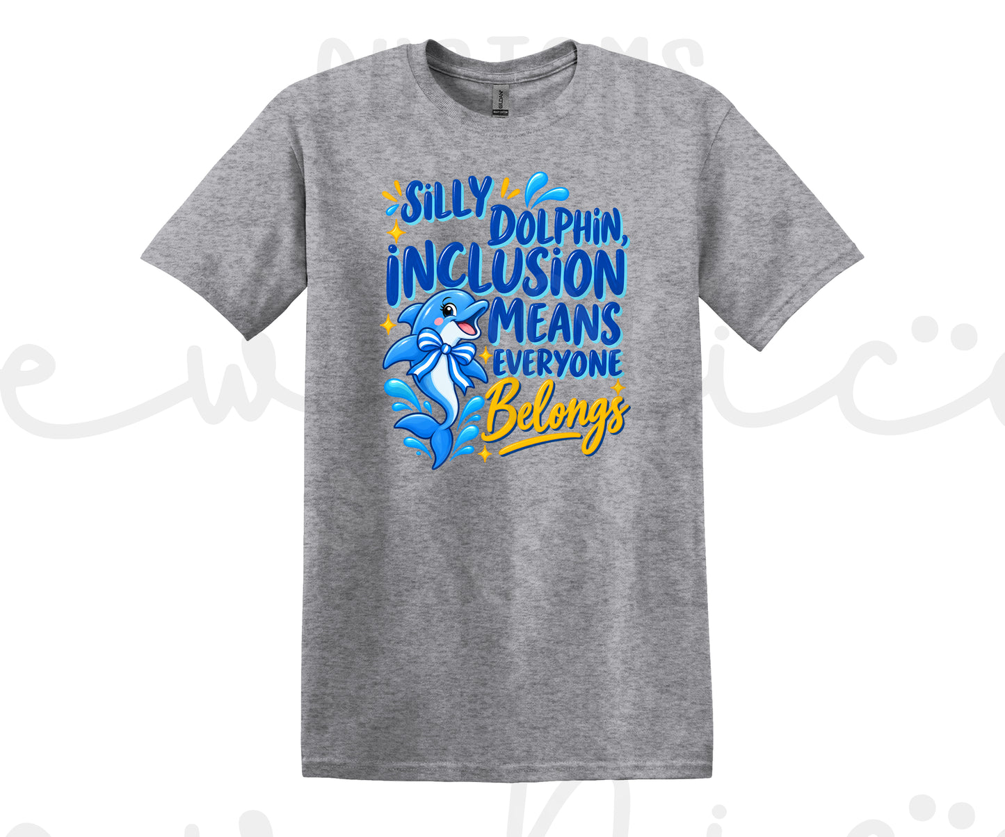 Silly Dolphin - Unisex T-Shirt