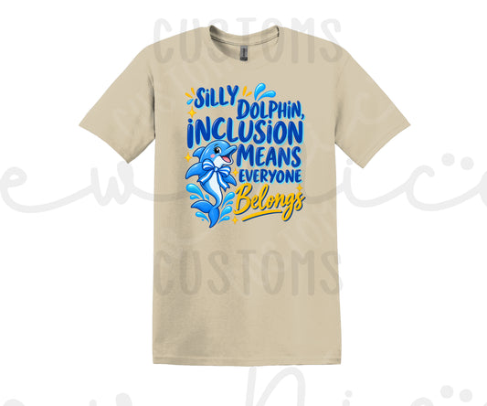 Silly Dolphin - Unisex T-Shirt