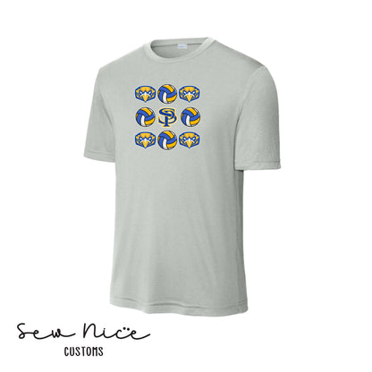 SP Mascot Volleyball Adult/Youth Unisex Dri Fit Shirt