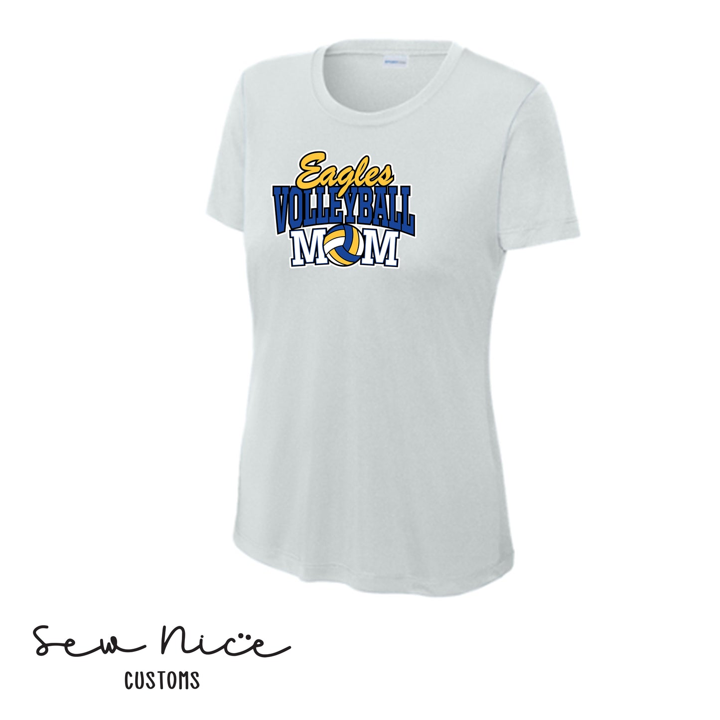 SP Eagles Volleyball MOM- Ladies Dri Fit Shirt