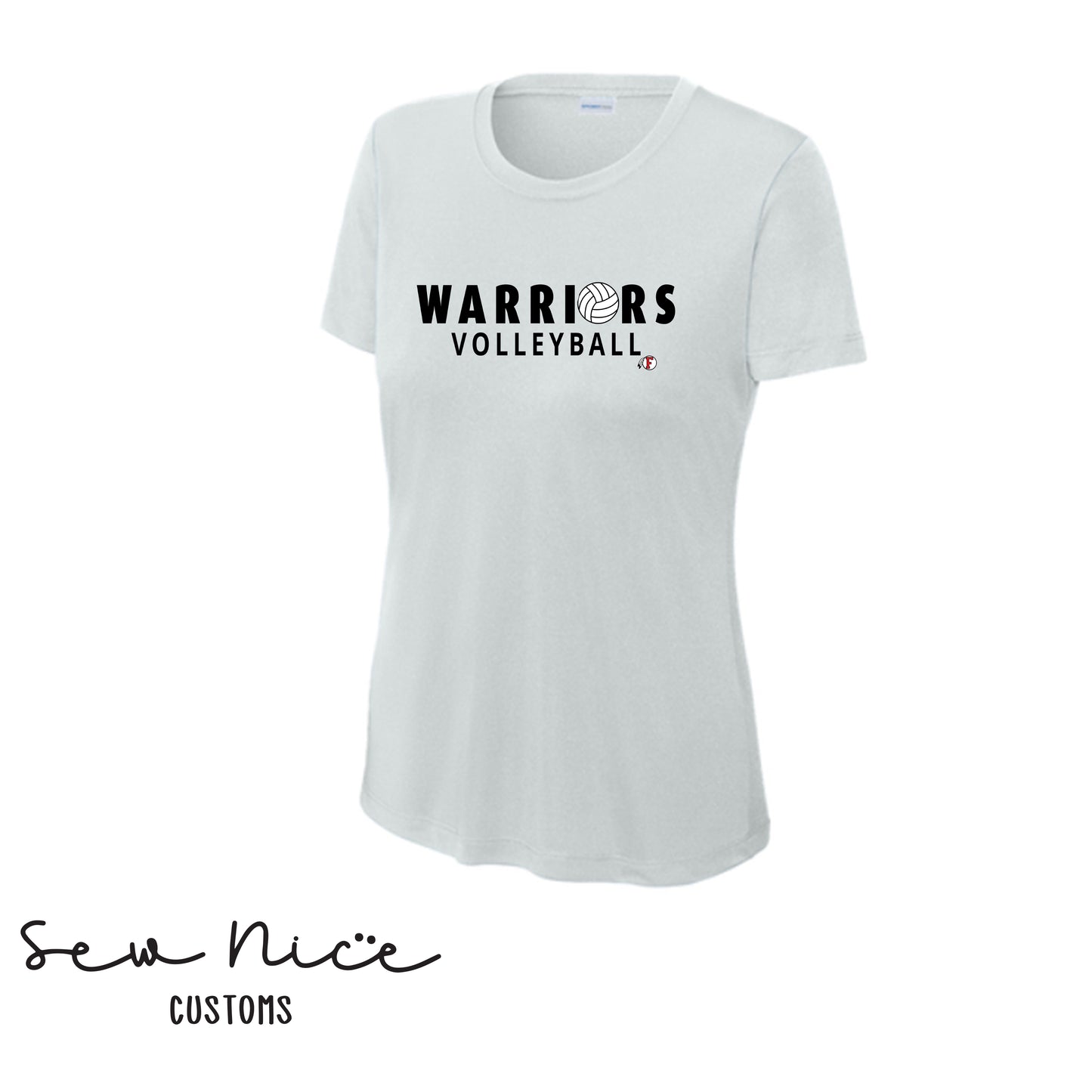 Warriors Ball Volleyball- Ladies Dri Fit Shirt