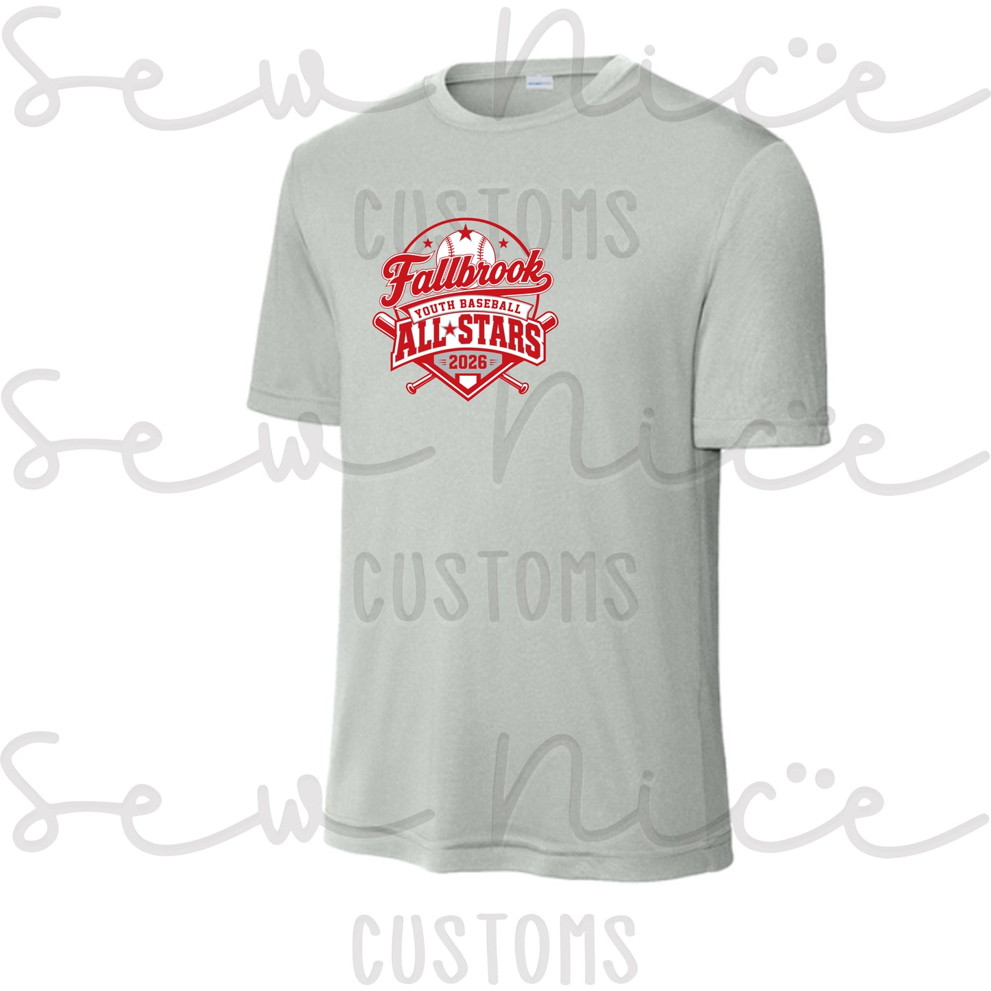 Fallbrook Youth Baseball- ALL STARS 2026- Unisex Dri Fit Shirt