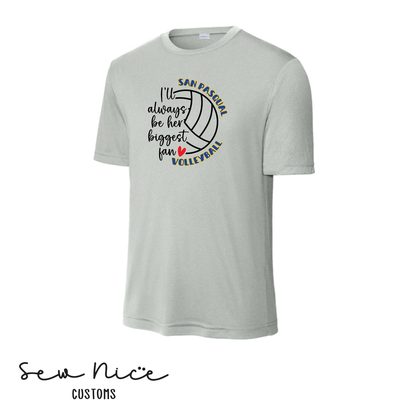 SP Volleyball Biggest Fan Adult/Youth Unisex Dri Fit Shirt