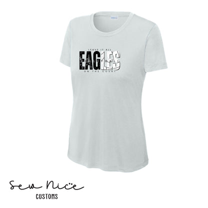 SP Eagles Volleyball-Leave It All On The Court-Ladies Dri Fit Shirt