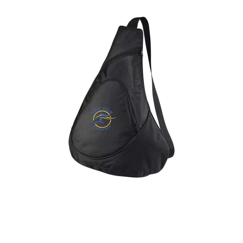Embroidered Crossbody Bag Maie Ellis Logo