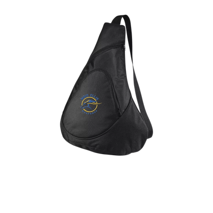 Embroidered Crossbody Bag Maie Ellis Logo