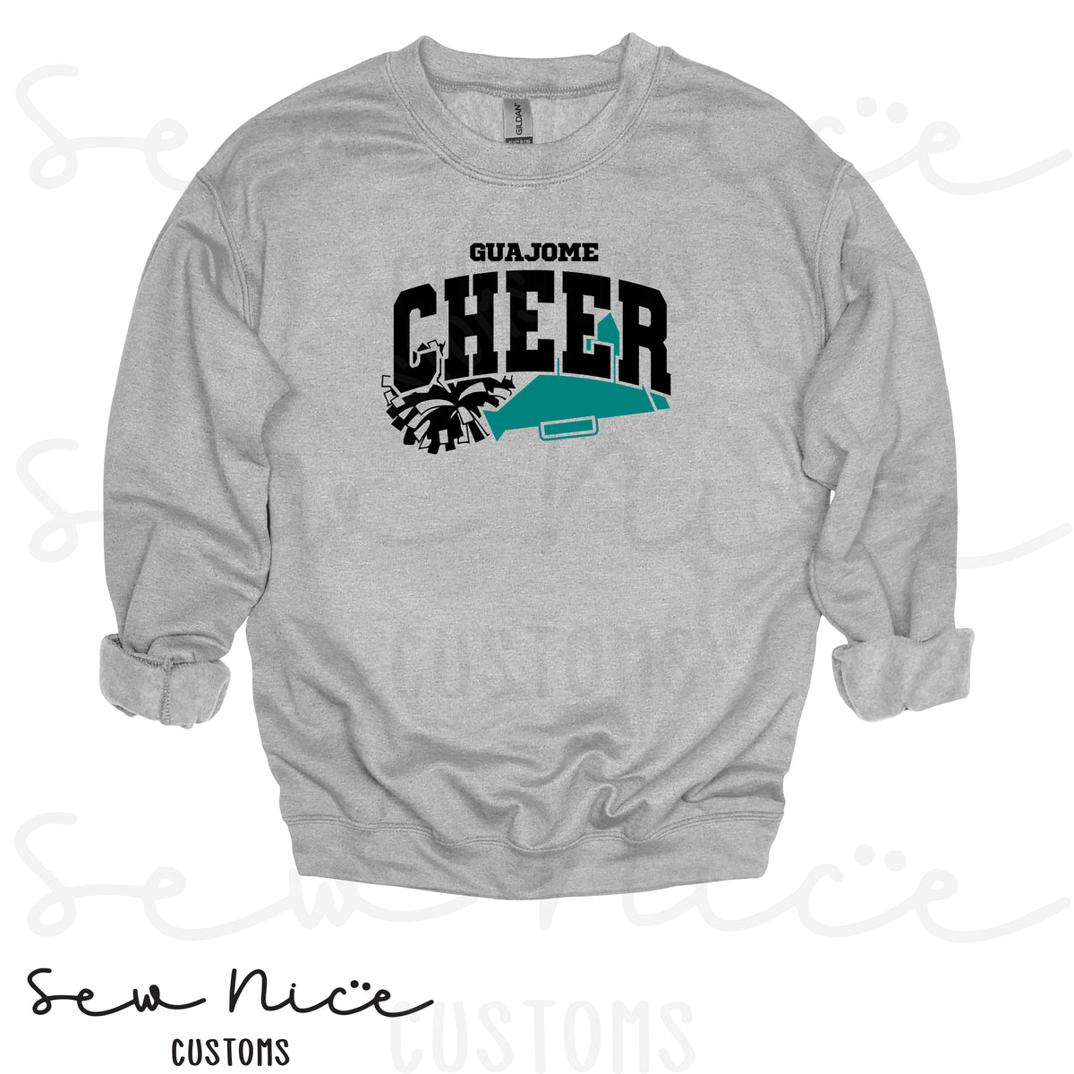Guajome Megaphone Design- Crewneck Sweatshirt