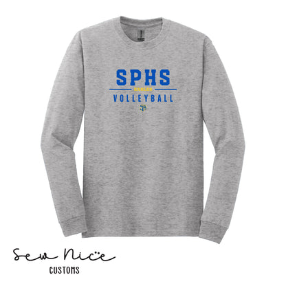 SPHS Eagles Volleyball Adult/Youth Unisex Long Sleeve Shirt