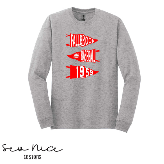 FYB Flag Trio- Unisex Cotton Long Sleeve Shirt