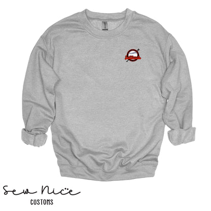 FYB Embroidered Left Chest Unisex Sweatshirt