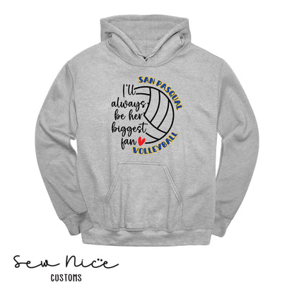 SP Volleyball Biggest Fan Adult/Youth Unisex Hoodie