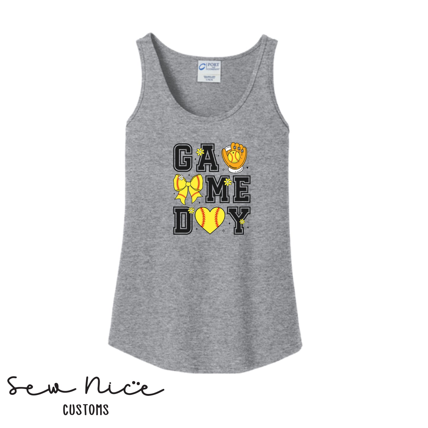 Game Day Design- Ladies Tank Top