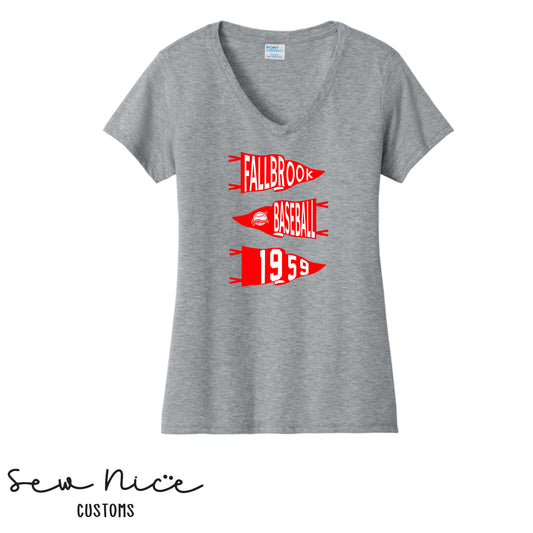 FYB Flag Trio- Ladies V-Neck