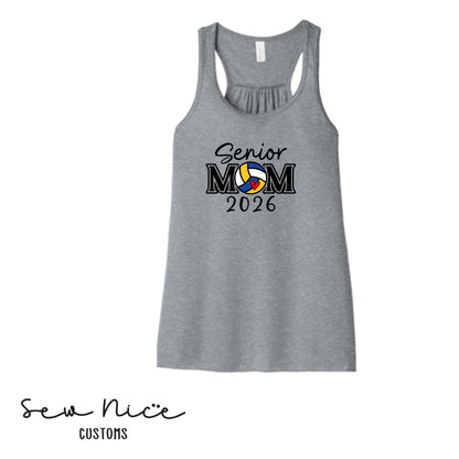 SP Senior MOM 2026 Ladies Bella Canvas Flowy Tank Top