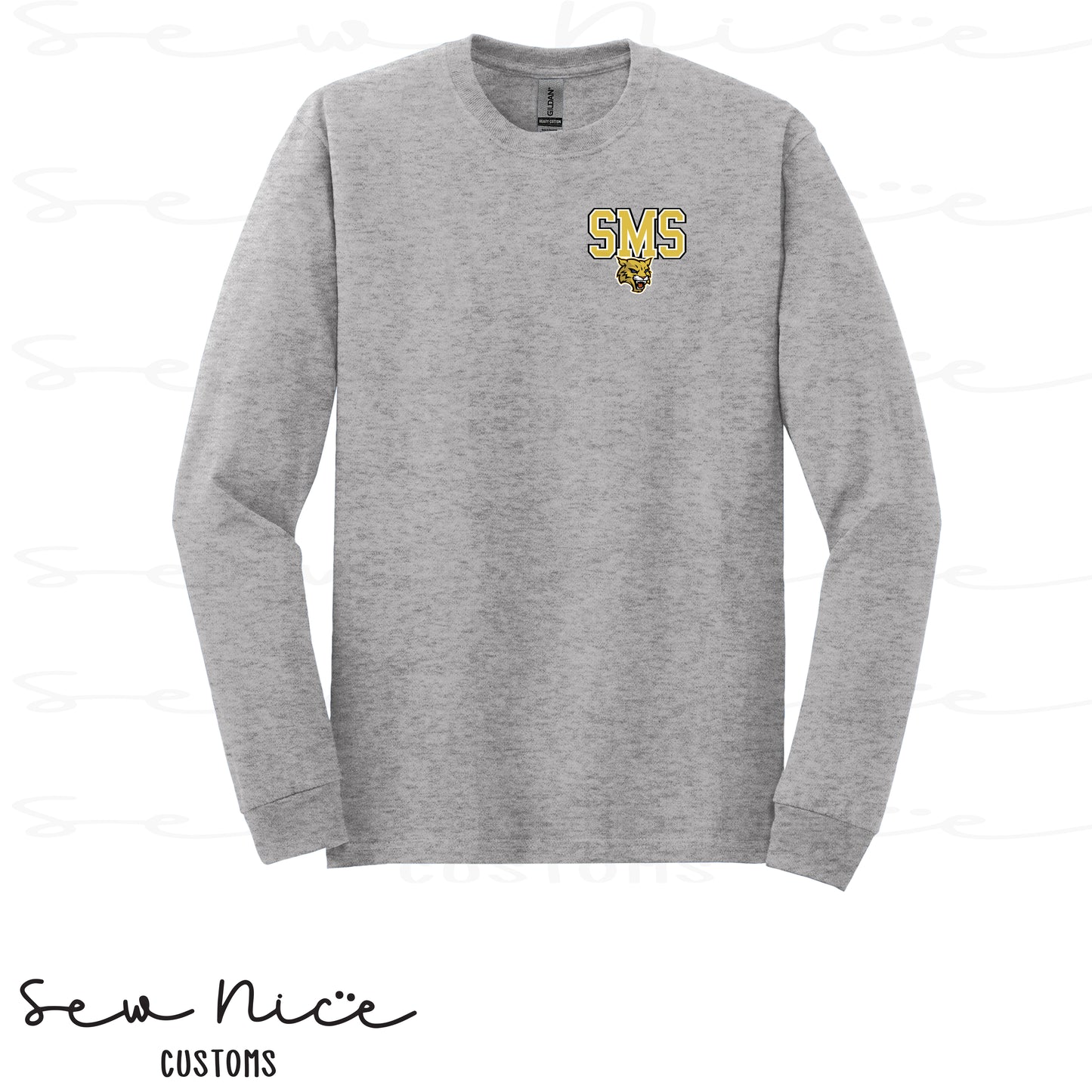 SMS Custom-Sport-Unisex Adult/Youth Long Sleeve Shirt