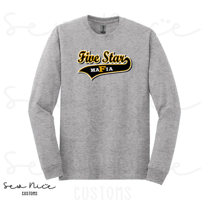 Five Star Baseball- Unisex Long Sleeve Shirt