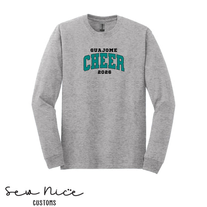 Guajome CHEER 2026- Unisex Adult/Youth Long Sleeve Shirt