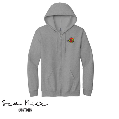 Embroidered FHS Water Polo- Unisex Adult/Youth Full Zip Hoodie