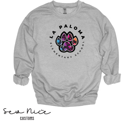 La Paloma PAINT SPLATTER- Unisex Adult/Youth Crewneck Sweatshirt