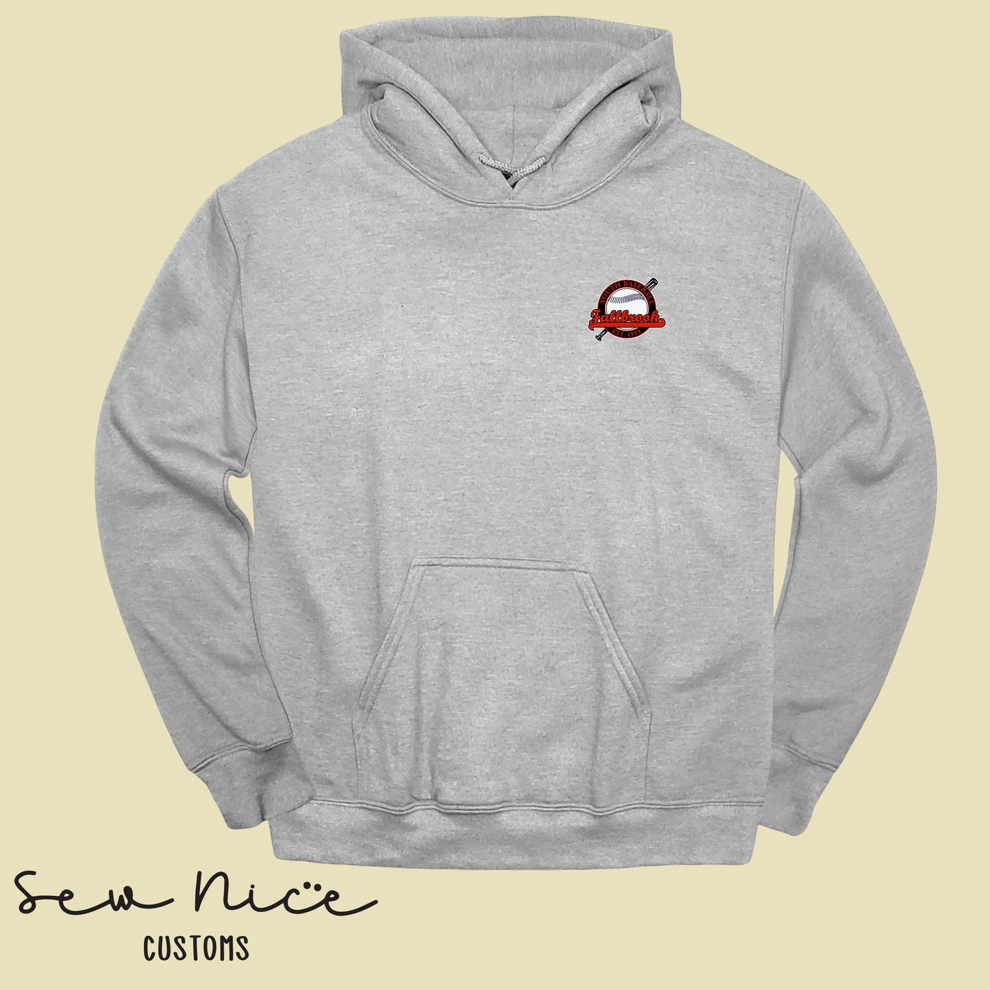 FYB Embroidered Left Chest Unisex Hoodie