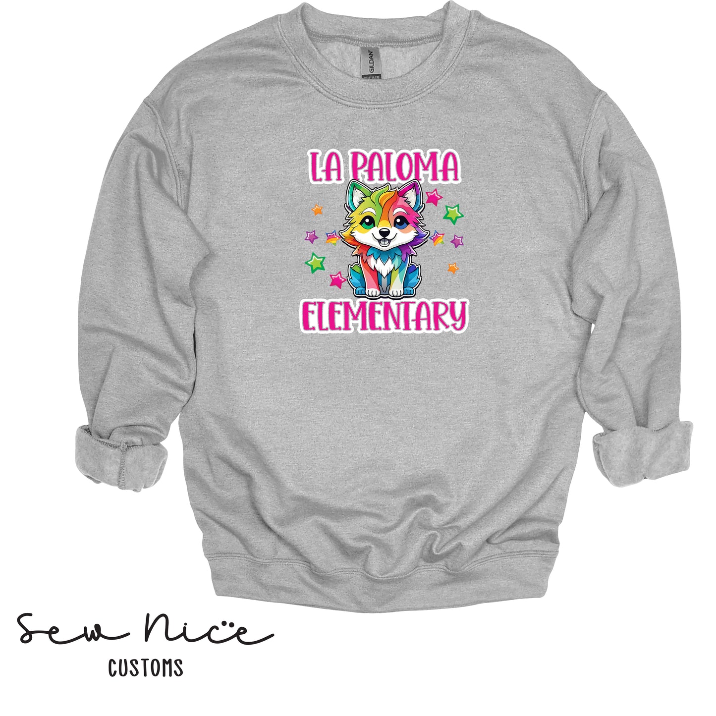 La Paloma LISA FRANK- Unisex Adult/Youth Crewneck Sweatshirt