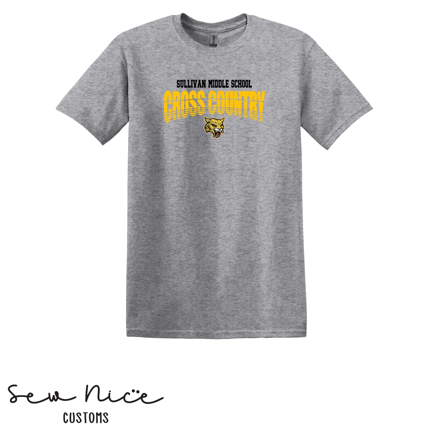 Sullivan Cross Country Mascot- Unisex Adult/Youth T-Shirt