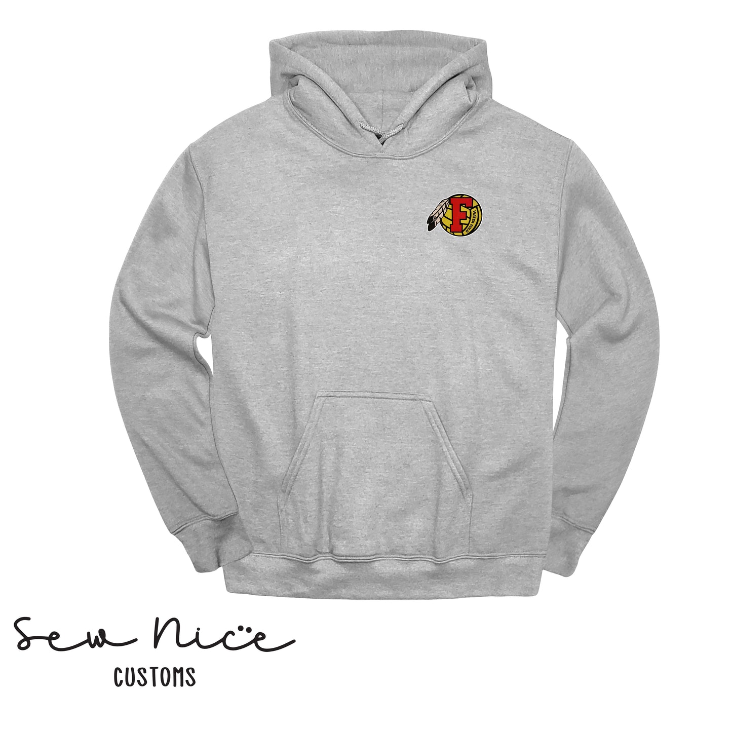 FHS Water Polo Logo- Unisex Adult/Youth Hoodie