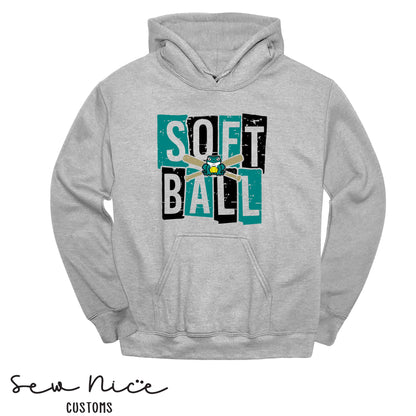 Guajome Block Softball- Unisex Adult/Youth Hoodie