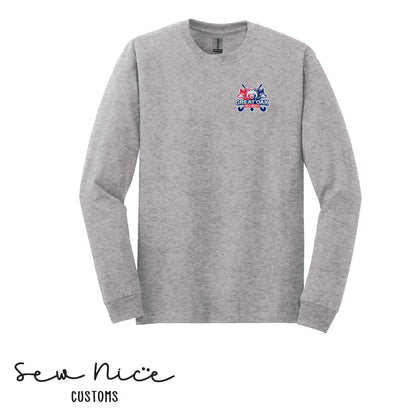 GO Wolfpack Field Hockey Unisex Adult/Youth Long Sleeve Shirt