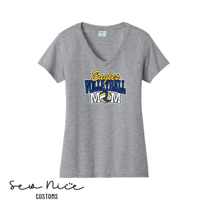 SP Eagles Volleyball MOM - Ladies V-Neck
