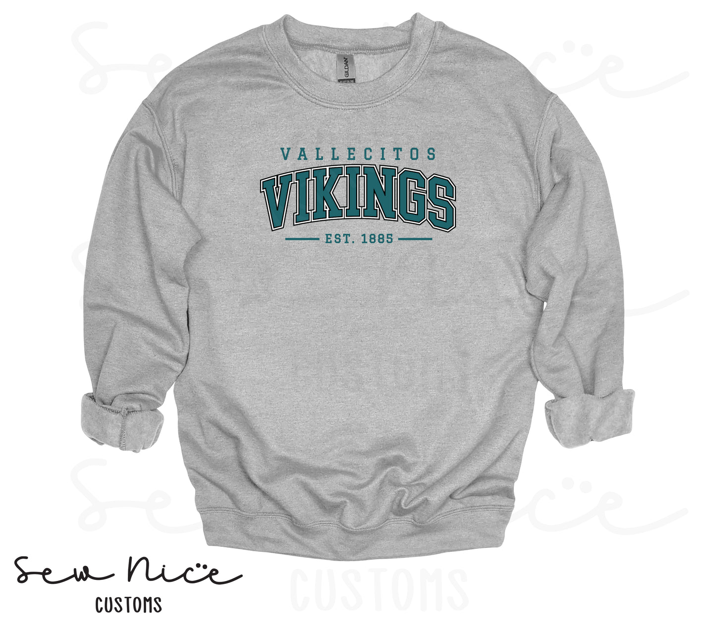 Vallecitos Varsity- Unisex Crewneck Sweatshirt