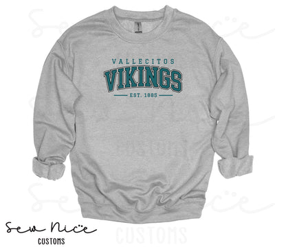 Vallecitos Varsity- Unisex Crewneck Sweatshirt