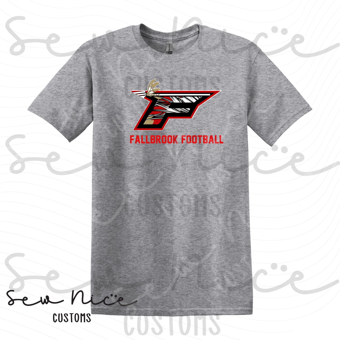F Football Logo- Unisex Shirt
