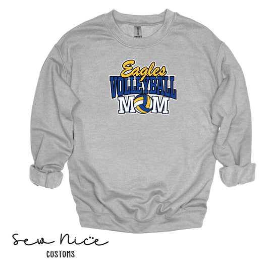 SP Eagles Volleyball MOM- Unisex Crewneck Sweatshirt