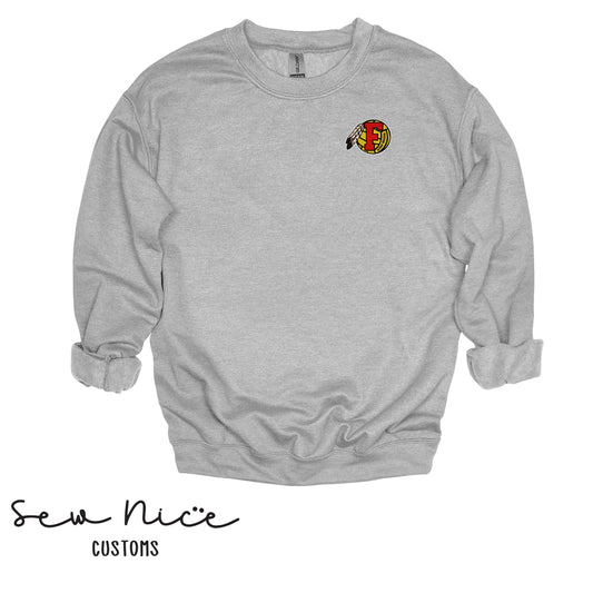 FHS Water Polo Logo- Unisex Adult/Youth Crewneck Sweatshirt