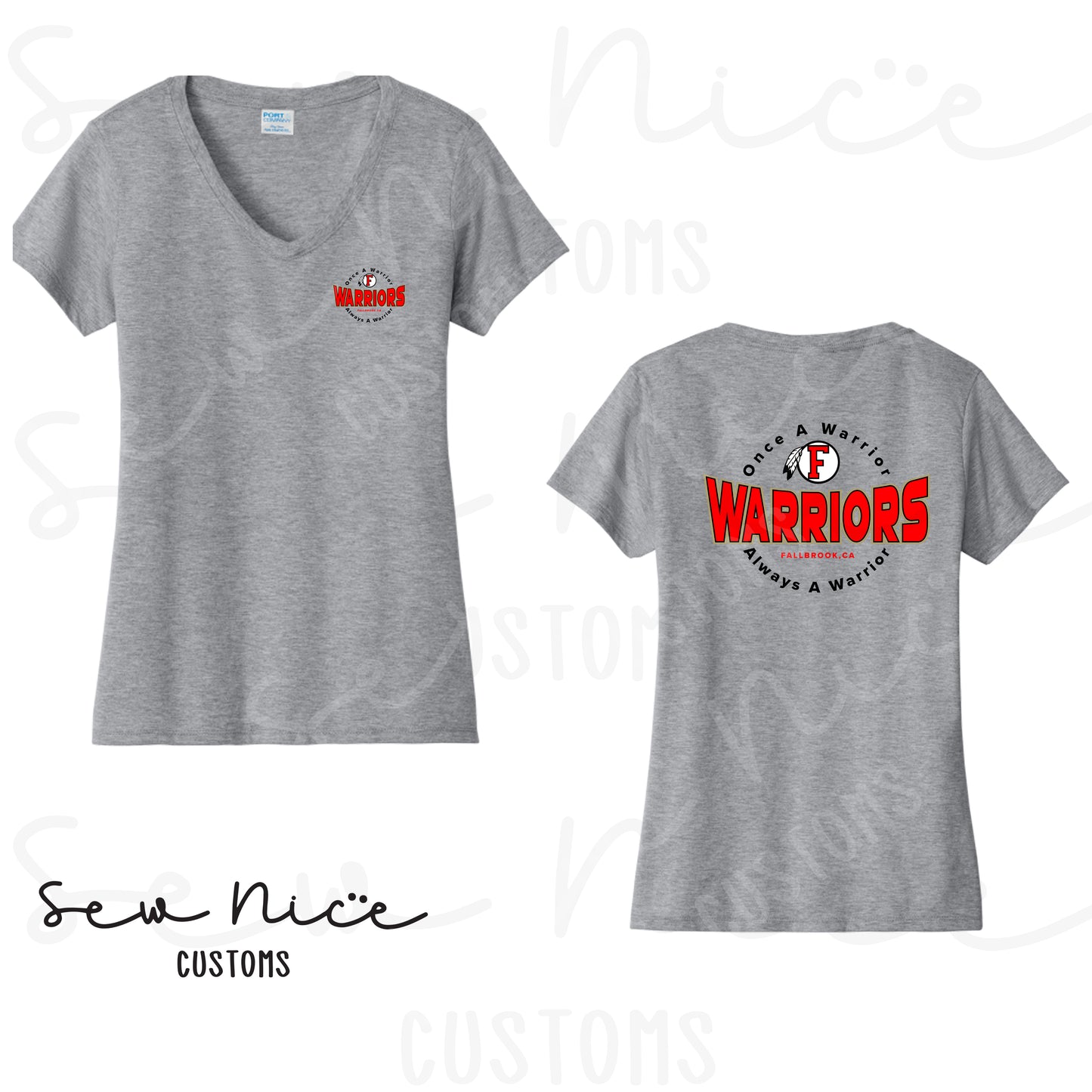 Circle Warriors- Ladies V-Neck