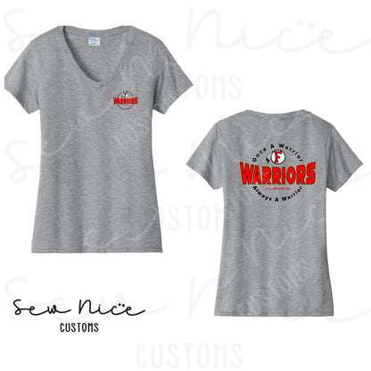 Circle Warriors- Ladies V-Neck