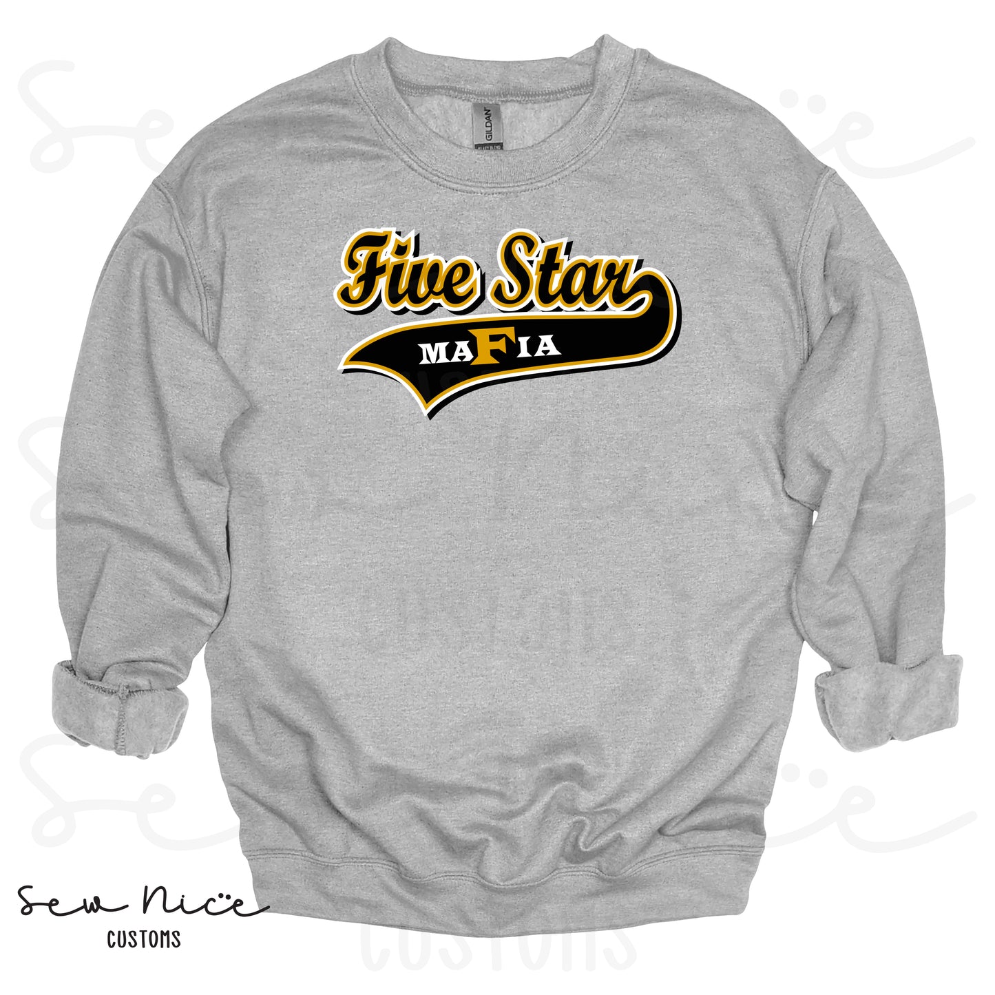 Five Star Baseball - Unisex Crewneck Sweatshirt